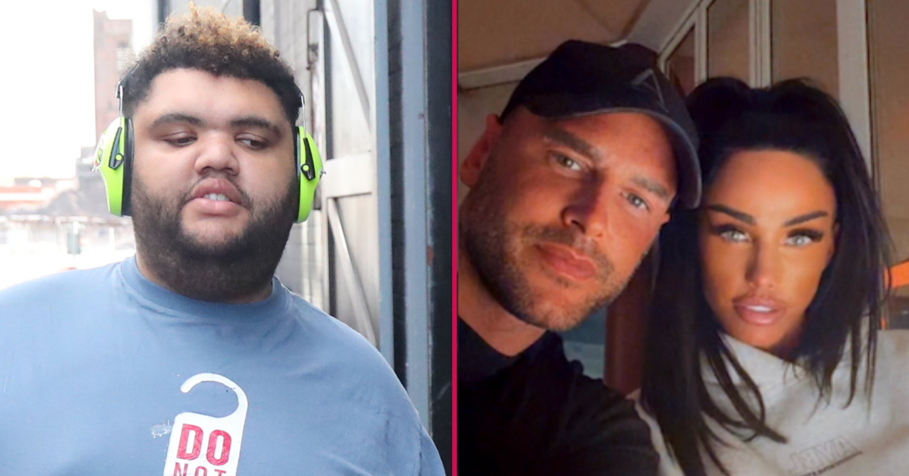 Harvey Price and Katie Price and Lee Andrews