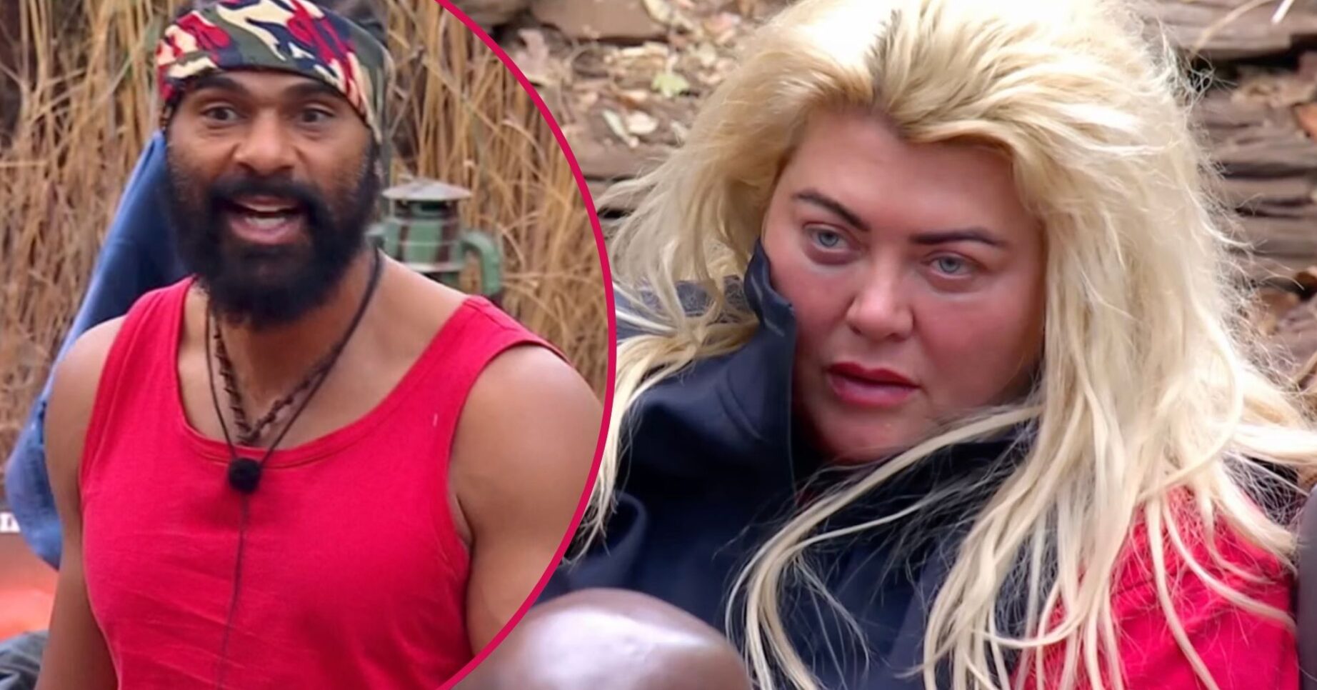 David Haye and Gemma Collins on I'm A Celebrity