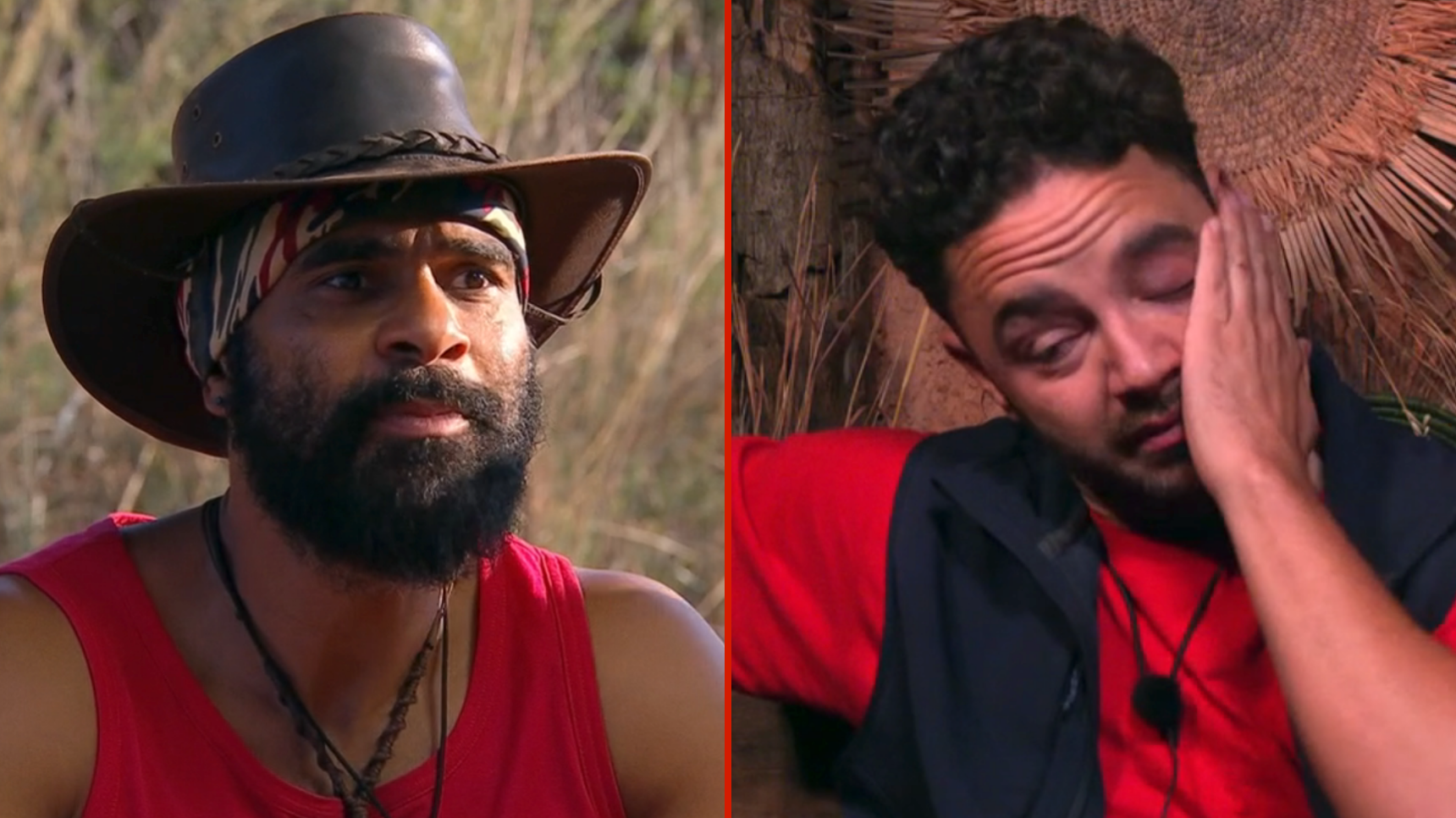 David Haye and Adam Thomas on I'm A Celebrity