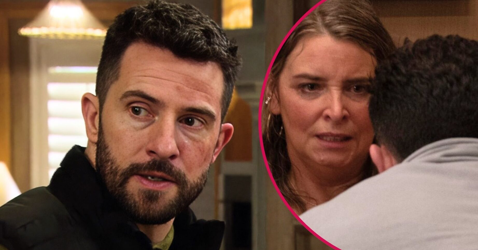 Ross and Charity split pic (Credit: ITV)