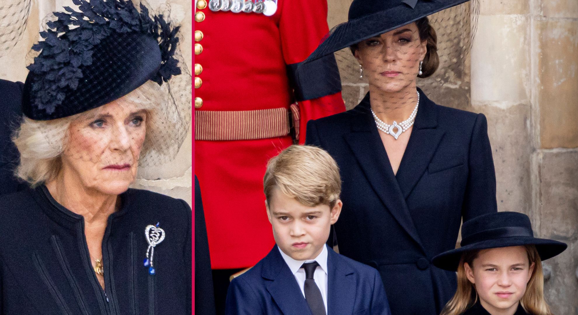 ‘Instruction’ Queen Camilla gave Princess Kate over George and Charlotte ‘spat’ at Queen Elizabeth II’s funeral