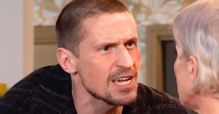 Coronation Street's Carl angry