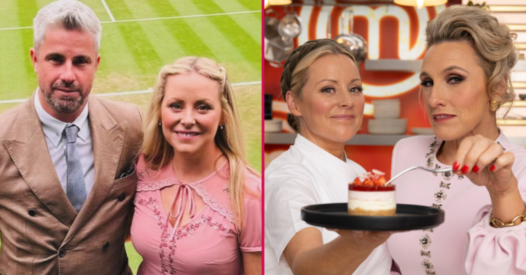 Anna Haugh and her partner and MasterChef co-star Grace Dent