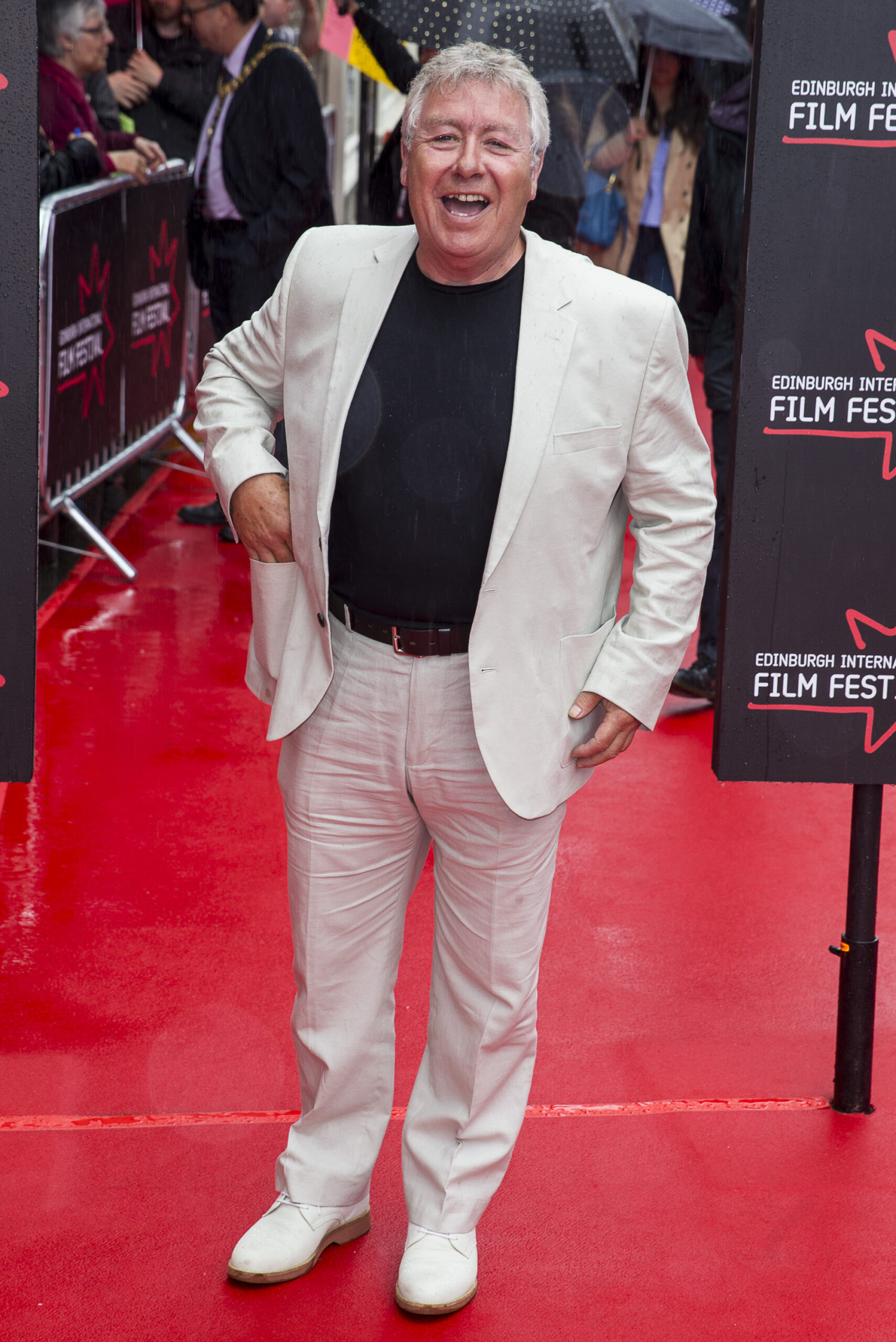 Gregor Fisher on the red carpet
