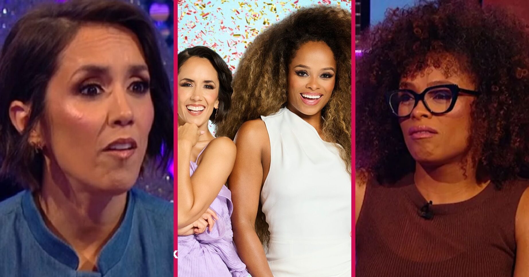 Janette Manrara, Janette Manrara and Fleur East It Takes Two press photo and Fleur East