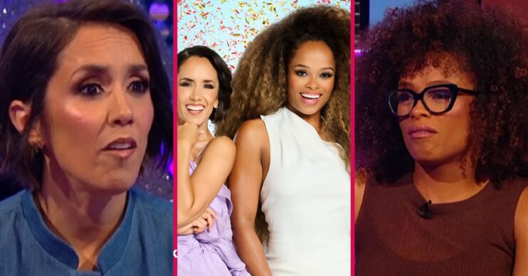 Janette Manrara, Janette Manrara and Fleur East It Takes Two press photo and Fleur East