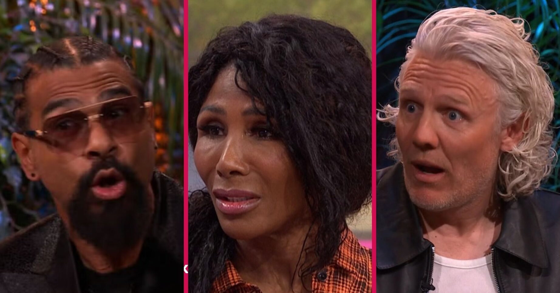 David Haye, Sinitta and Jimmy Bullard