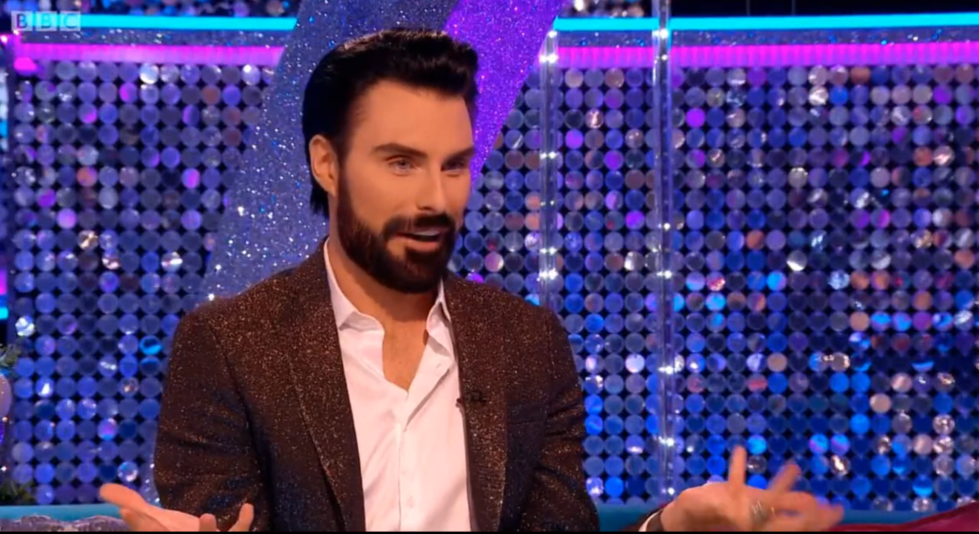 Rylan Clark hosting Strictly It Takes Two