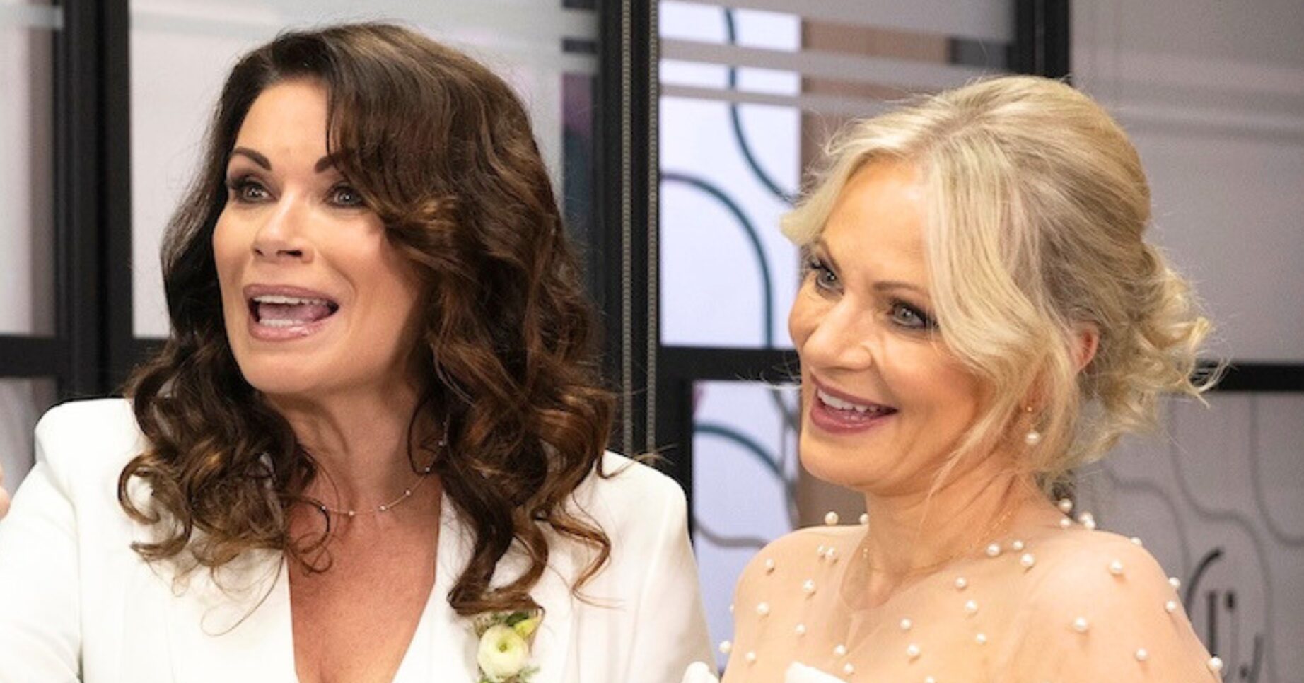 Coronation Street's Carla, Lisa wedding