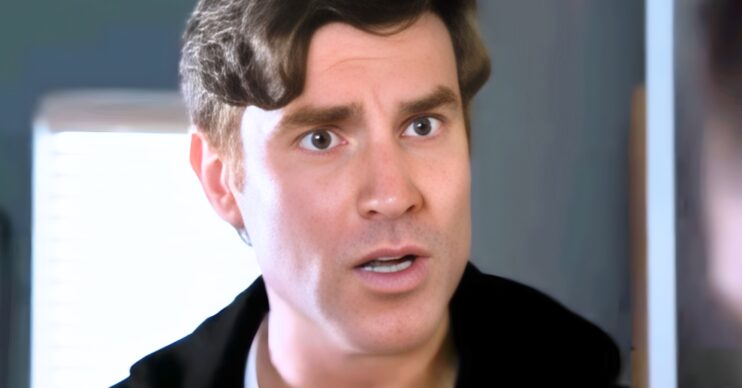 Coronation Street's Theo angry