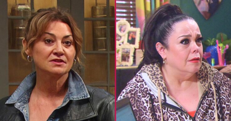 Moira and Mandy in Emmerdale (Credit: ITV)