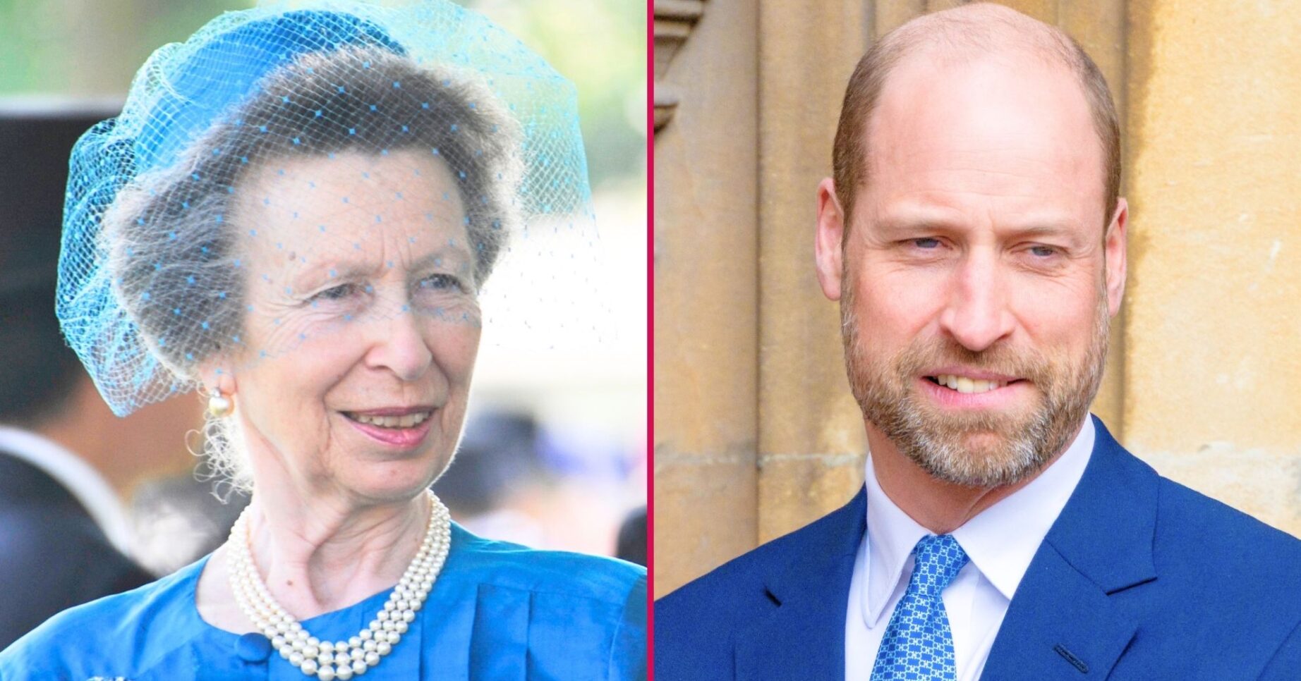 Princess Anne and Prince William
