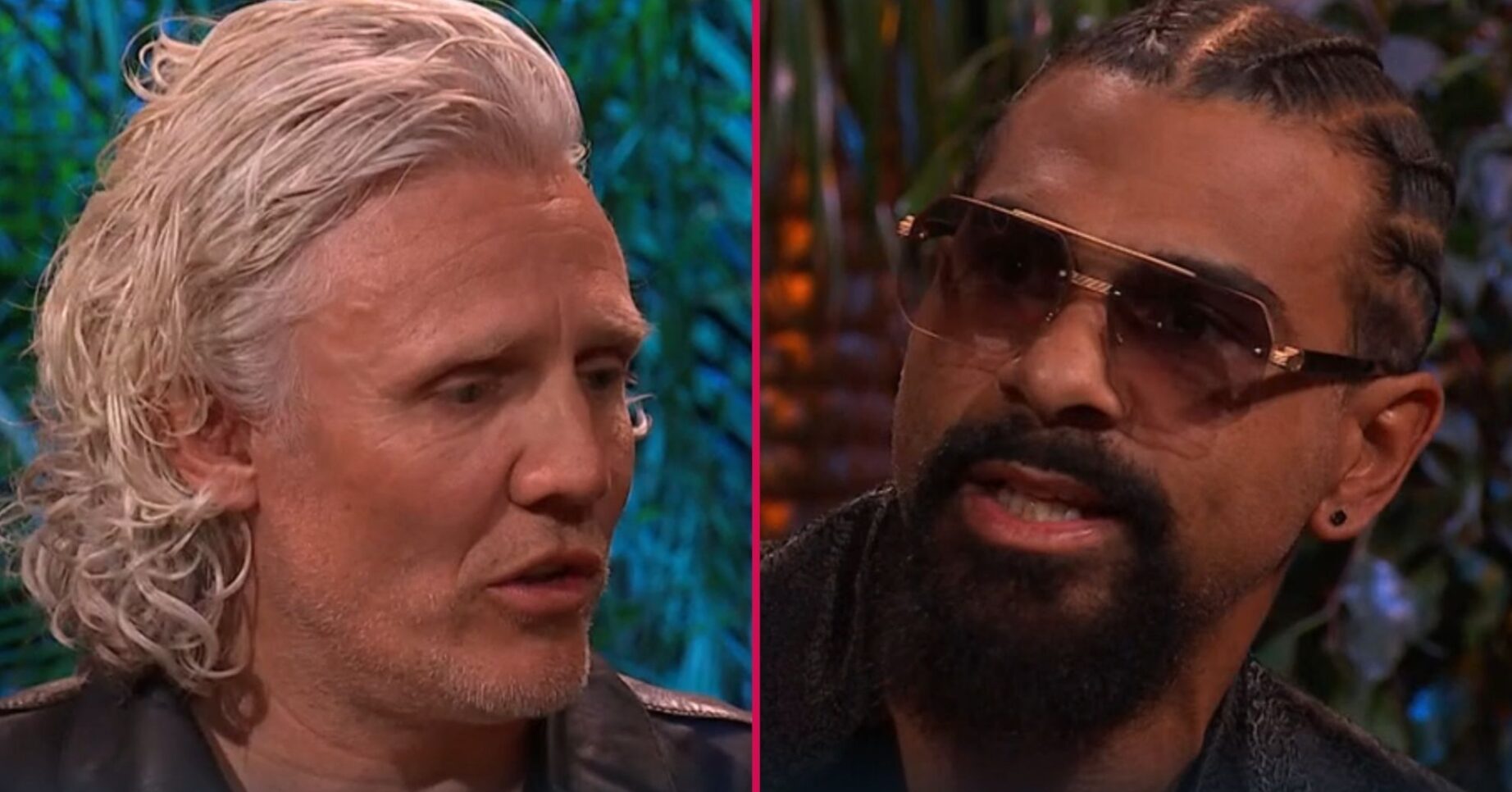 Jimmy Bullard and David Haye on I'm A Celebrity