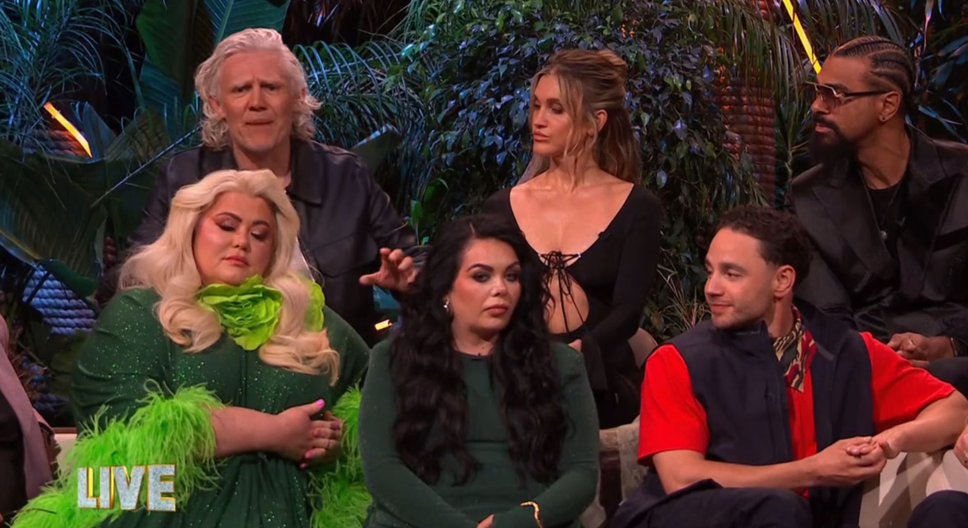 I'm A Celebrity cast during fina