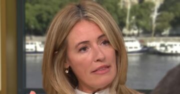 This Morning viewers divided as Cat Deeley hosts in semi-sheer white dress