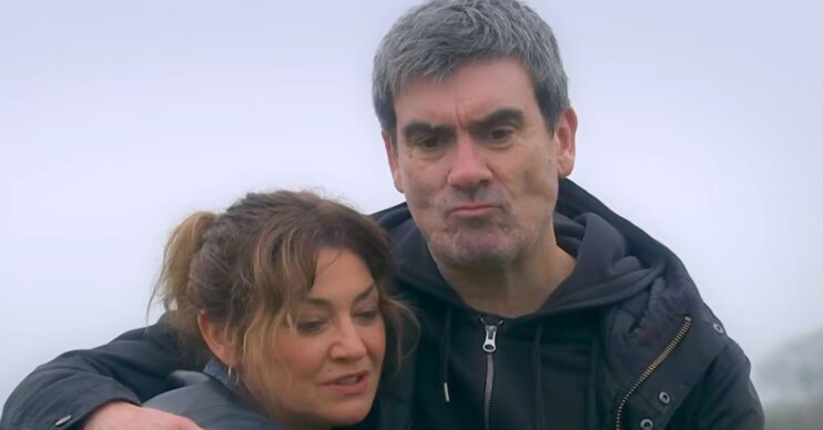 Moira and Cain are reunited in Emmerdale (Credit: ITV)