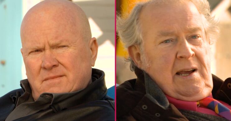 Phil and Nigel split image