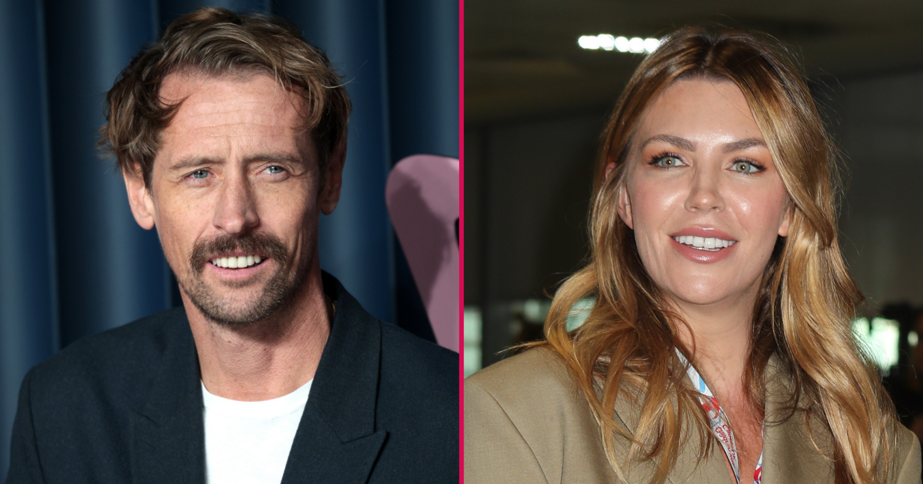 Peter Crouch and Abbey Clancy