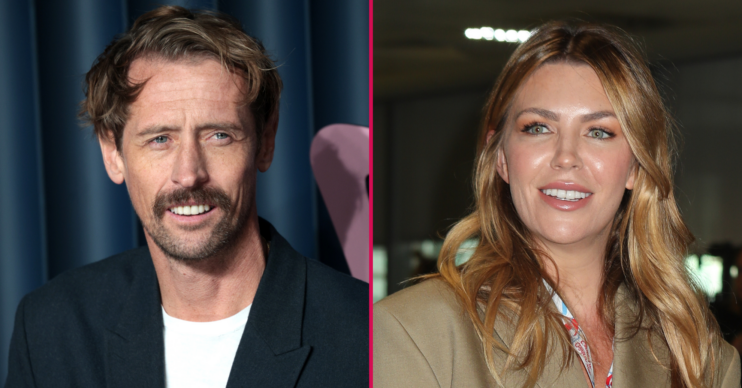 Peter Crouch and Abbey Clancy