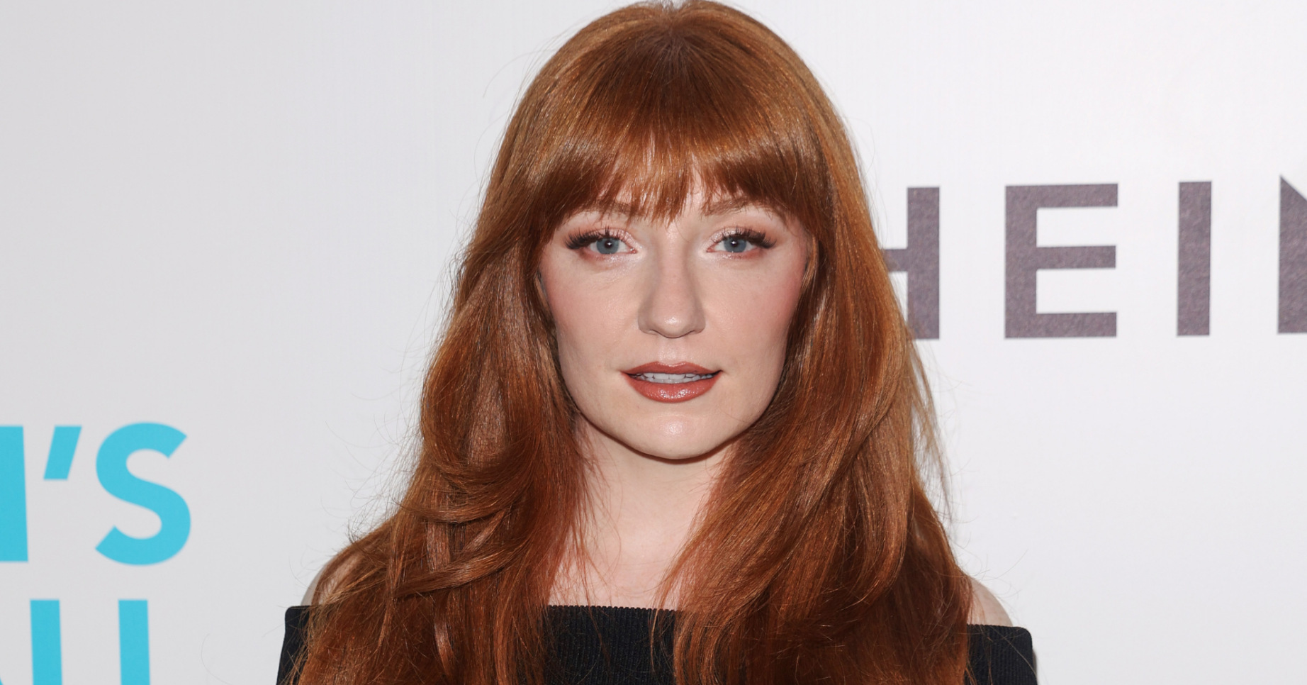Nicola Roberts eyes to camera