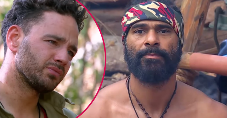 Adam Thomas and David Haye on I'm A Celebrity