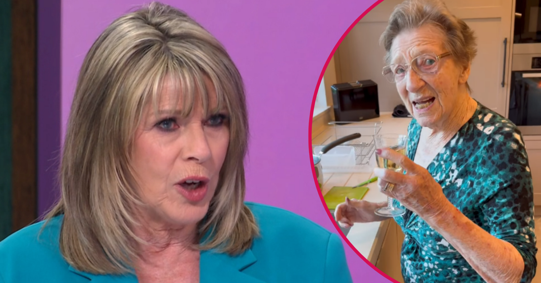 Ruth Langsford on Loose Women and with her mum