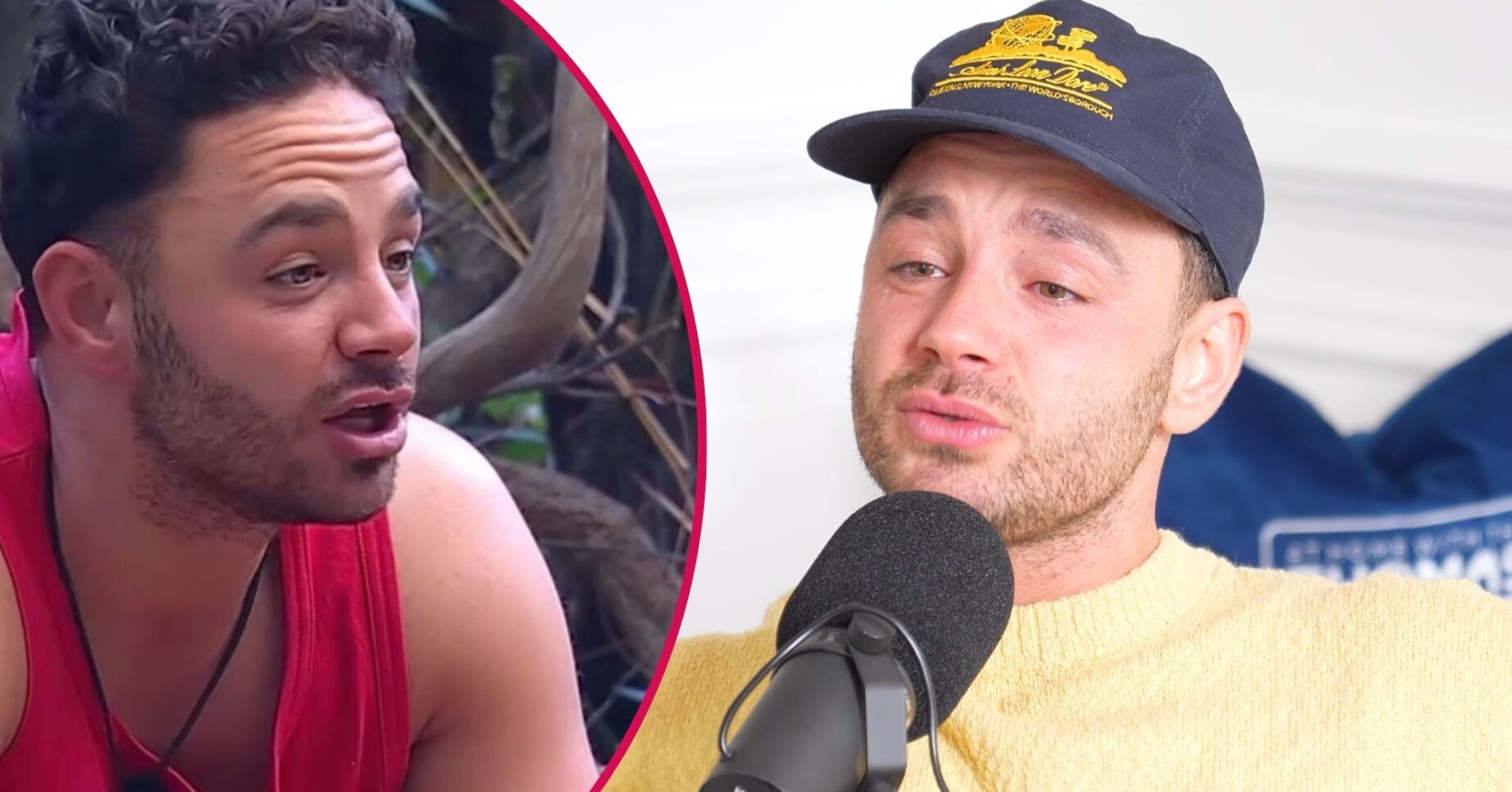 Adam Thomas on I'm A Celebrity / on his podcast