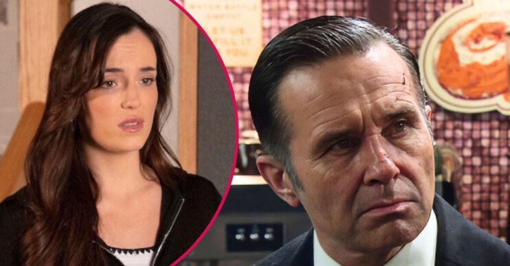 Graham in Emmerdale and Jodie in Coronation Street split shot (Credit: ITV)