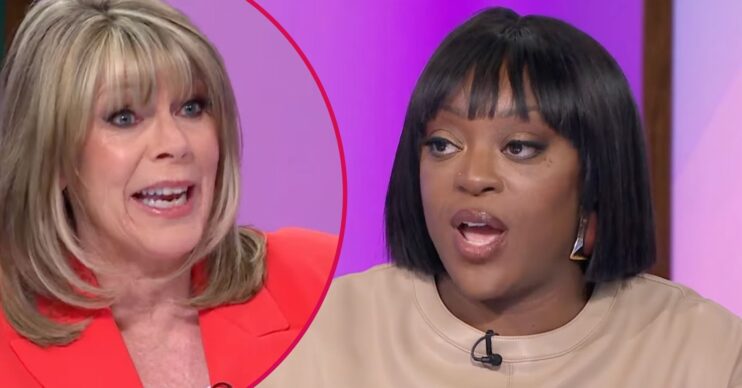 Judi Love on Loose Women / Ruth Langsford