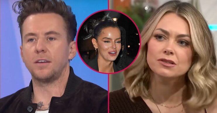 Danny, Georgia Jones with Maura Higgins