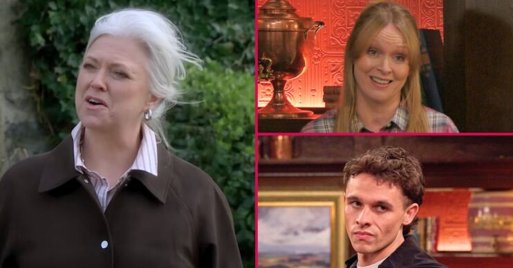 Dr Todd, Vanessa and Jacob in Emmerdale (Credit: ITV)