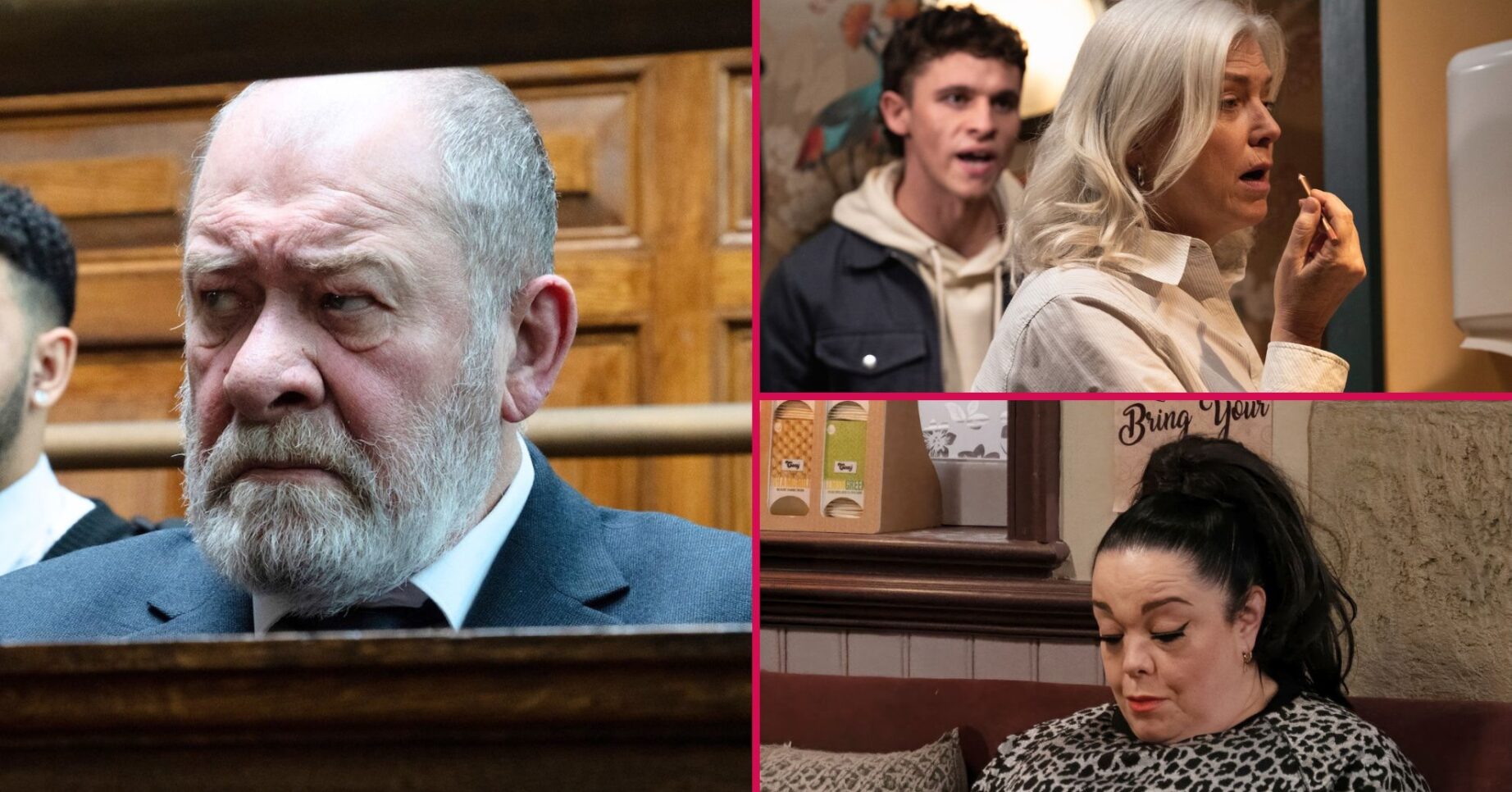 Bear, Jacob, Todd and Mandy in Emmerdale spoilers (Credit: ITV)