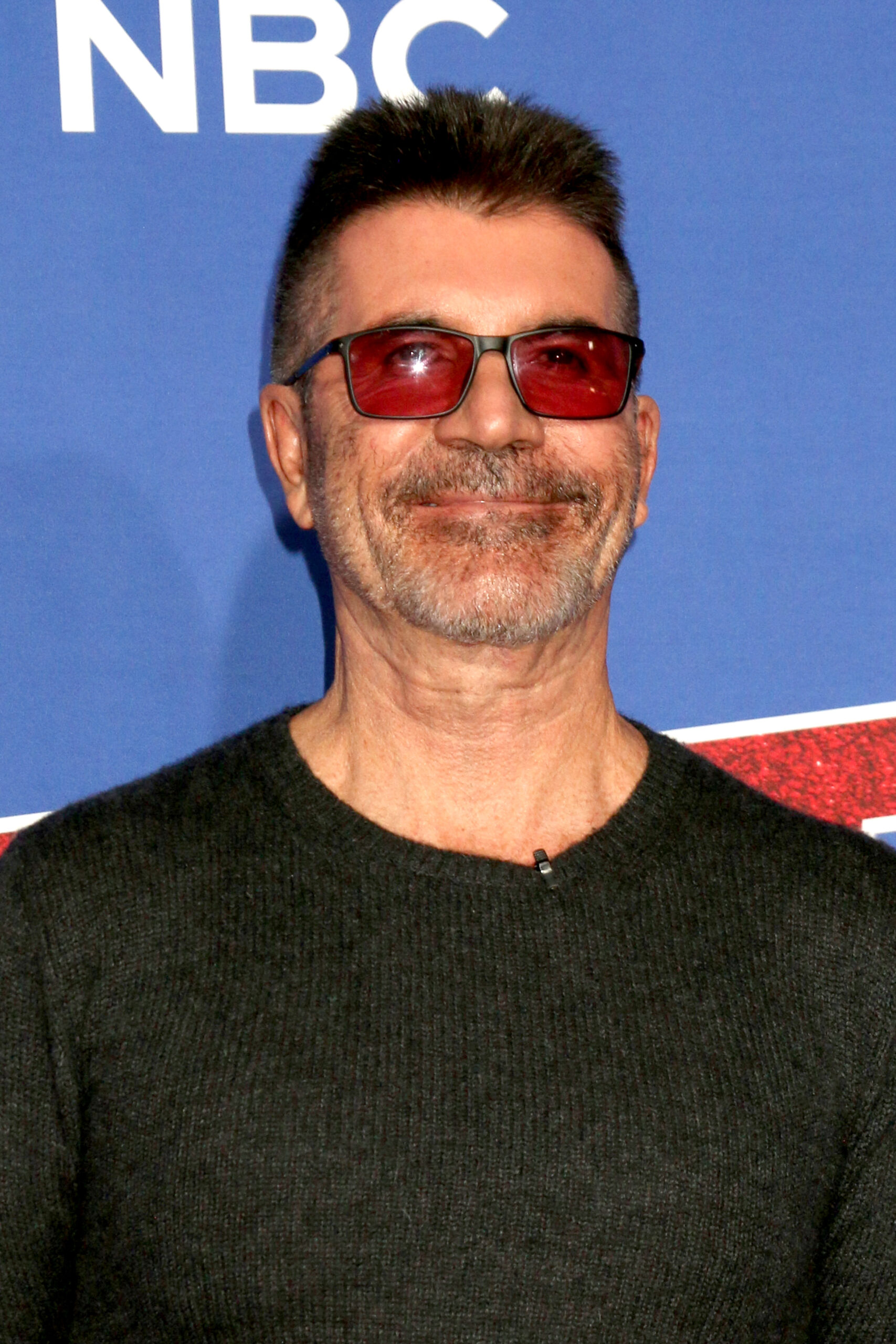 Simon Cowell smiling