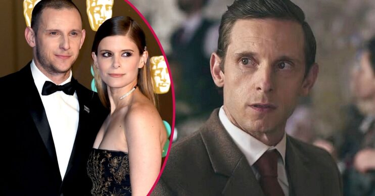Jamie Bell in Half Man and a photo of him with Kate Mara