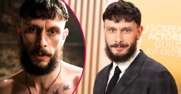 Richard Gadd in Half Man and at an event