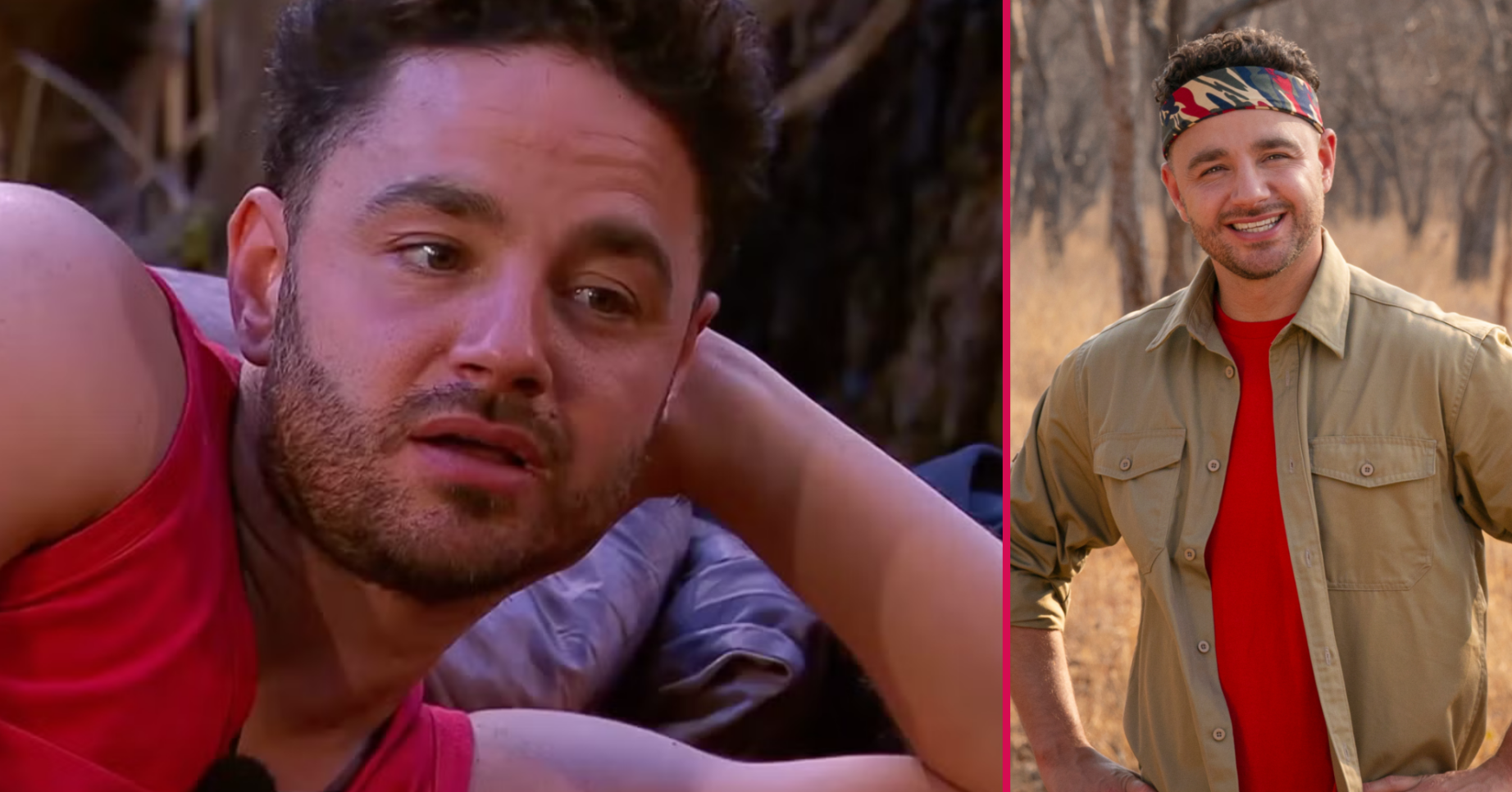 Adam Thomas on I'm A Celebrity
