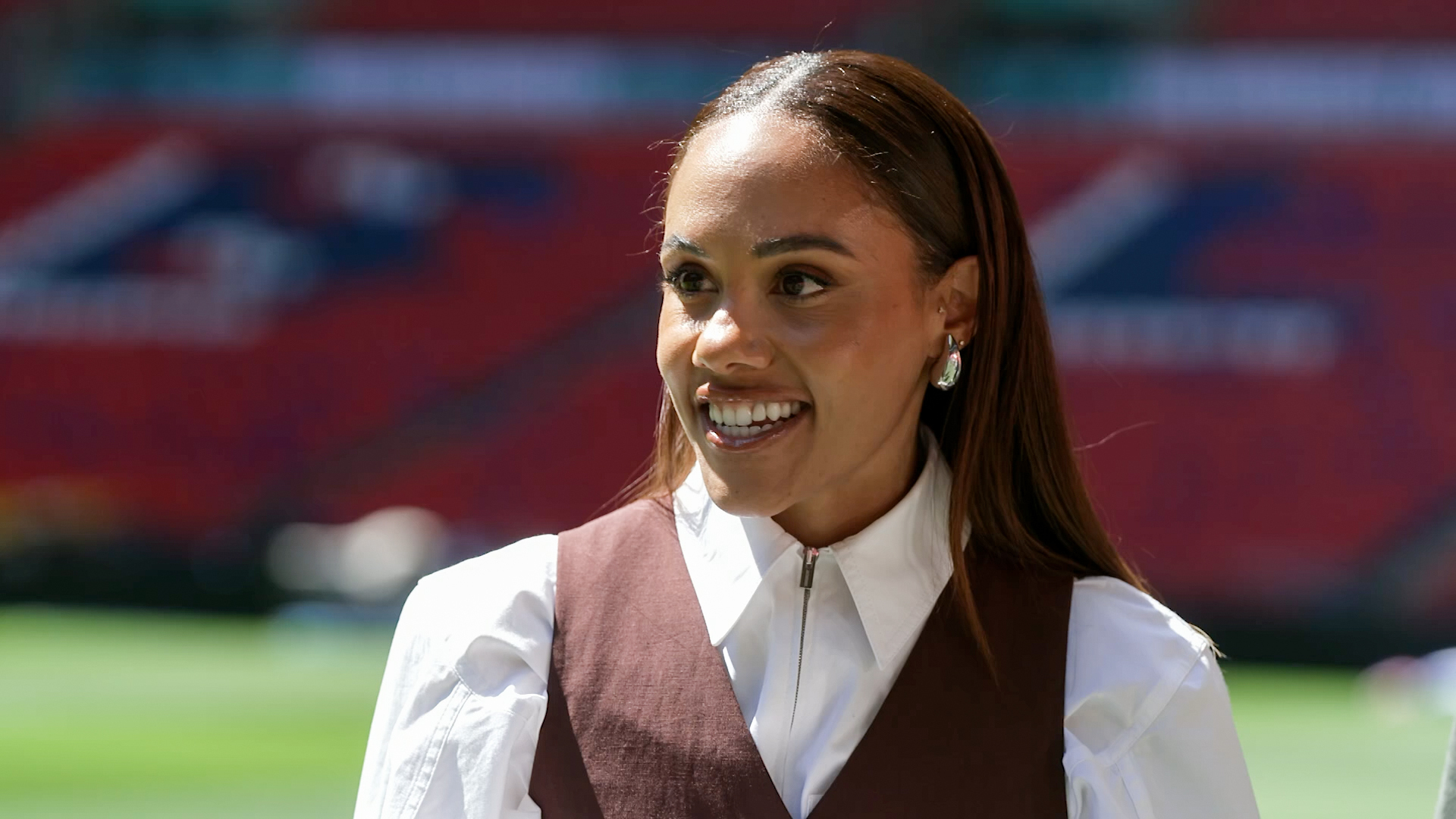 Alex Scott at Wembley