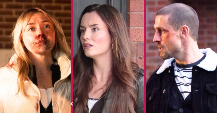 Coronation Street's Megan, Jodie, Carl