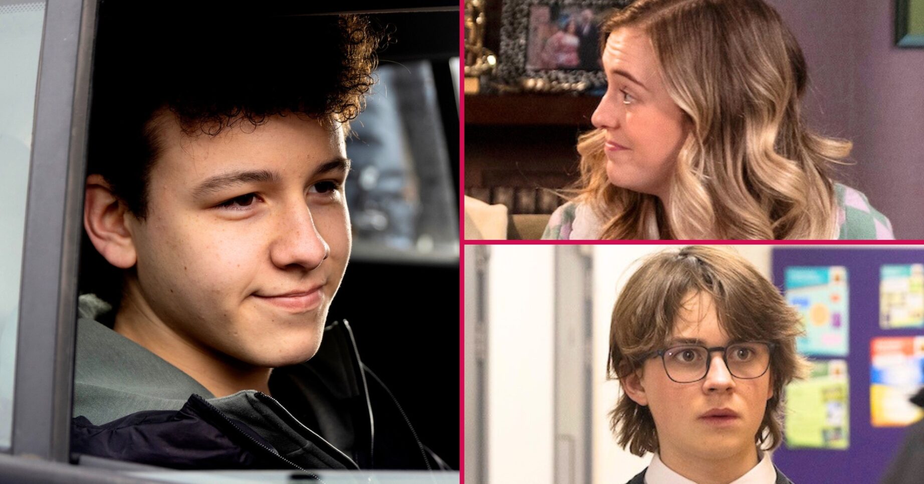 Coronation Street's Will, Summer, Sam