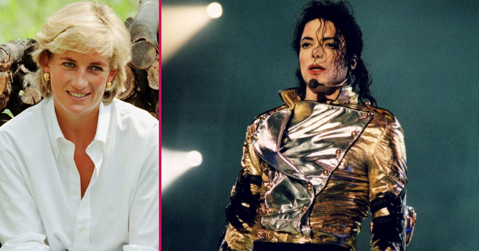 Princess Diana and Michael Jackson