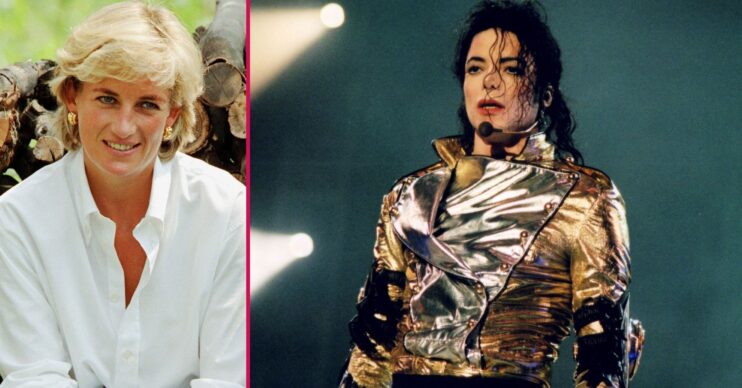Princess Diana and Michael Jackson