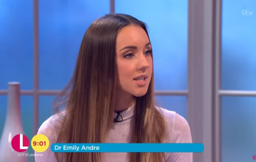 Dr Emily Andre Lorraine (Credit: ITV)