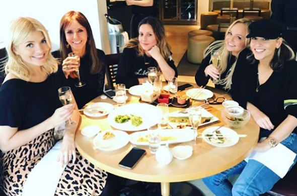 Holly Willoughby Emma Bunton Nicole Appleton