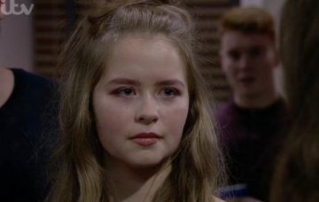Liv Flaherty was left in tears on her birthday in Emmerdale