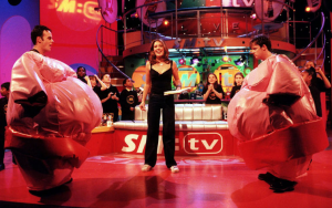 Ant Dec Cat SMTV Live (Credit: ITV)
