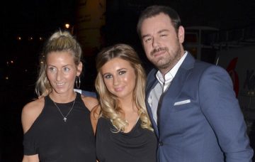 Danny Dyer, Joanne Mas, Dani Dyer (Credit: Fameflynet)