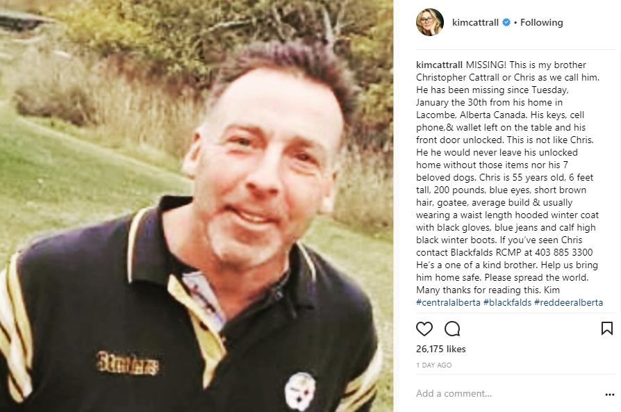 Instagram @KimCattrall