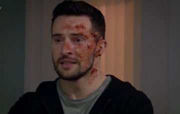 Ross had viewers sobbing with his reaction in Emmerdale