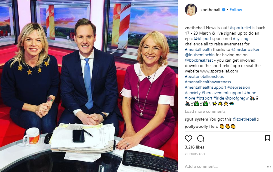 Instagram @zoetheball