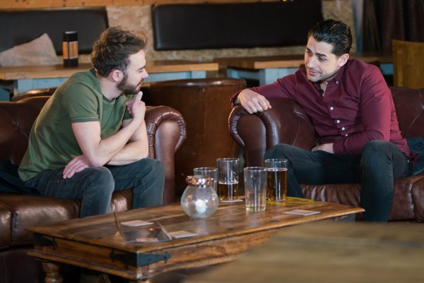 David and Josh in Coronation Street 